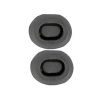 1965 - 1993 Mustang Oval Plug 3/4" x 1" - Pair
