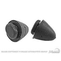 1967 - 1970 Mustang Glove Box Door Bumpers - Pair