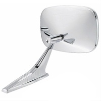 1968 - 1969 Camaro Mirror LH with Ribbed Base