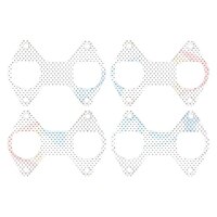 2005 - 2010 Mustang Exhaust Manifold Gasket Set 4.6 5.4 3 Valve