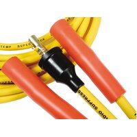 Accel SuperStock 4000 Series 4 Cyl Spark Plug Wire Sets - Yellow with Orange Boots