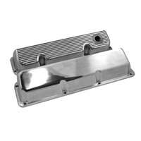 Valve Covers Ford Cleveland 302-351 Finned Alloy Polished