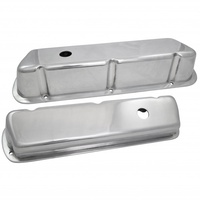 Valve Covers Ford Windsor 289-351 Short Smooth Alloy