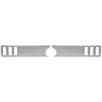 1967 - 1968 Mustang Ribbed Aluminium Rear Decor Panel Kit - Fastback