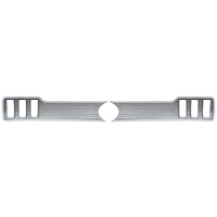 1967 - 1968 Mustang Ribbed Aluminium Rear Decor Panel Kit - Coupe Convertible