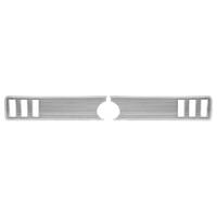 1967 - 1968 Mustang Ribbed Aluminium Rear Decor Panel Kit