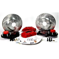 Mustang II Baer Track 4 Front Disc Brake Kit 13" 4 Piston