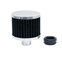 Breather Cap Black Element High Performance with Grommet