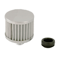 Breather Cap White Element High Performance with Grommet