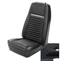1970 Mustang Mach 1/Shelby Upholstery Set w/ Hi-Back Bucket Seats (Front Only)