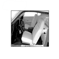 1970 Mustang Coupe Deluxe Upholstery Set (Rear Only)