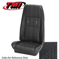 1971 Mustang Coupe Deluxe Upholstery Set (Rear Only) Black