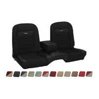 1964.5-65 Mustang Coupe Deluxe Pony Upholstery Set w/ Bucket Seats (Full Set)