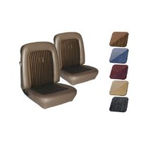 1968 Mustang Coupe Shelby/Deluxe Upholstery Set w/ Bucket Seats (Full Set)