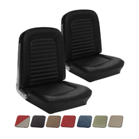 1964.5-65 Mustang Coupe/Convertible/Fastback Standard Upholstery Set w/ Bucket Seats (Front Only)