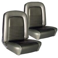 1967 Mustang Standard Upholstery Front Bucket Seat (SINGLE) Black