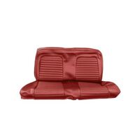 1964.5-65 Mustang Coupe Standard Upholstery Set (Rear Only) Bright Red