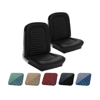 1966 Mustang Coupe Standard Upholstery Set w/ Bucket Seats (Full Set)