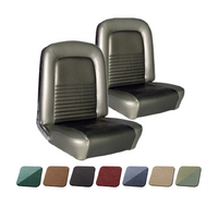 1967 Mustang Coupe Standard Upholstery Set w/ Bucket Seats (Full Set)