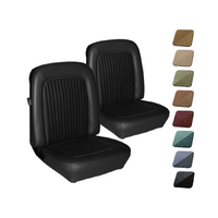 1968 Mustang Coupe Standard/Deluxe Upholstery Set w/ Bucket Seats (Full Set)