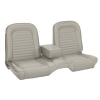 1964.5-65 Mustang Coupe/Convertible Standard Upholstery Set w/ Bench Seat (Front Only) White
