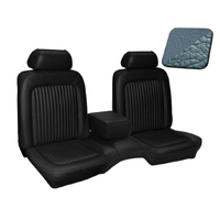 1969 Mustang Standard/Deluxe Upholstery Set w/ Bench Seat (Front Only) Light Blue