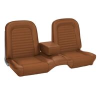 1964.5-65 Mustang Coupe Standard Upholstery Set w/ Bench Seat (Full Set) Palomino