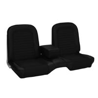 1964.5-65 Mustang Coupe Standard Upholstery Set w/ Bench Seat (Full Set) Black
