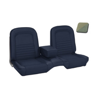 1967 Mustang Coupe Standard Upholstery Set w/ Bench Seat (Full Set) Ivy Gold