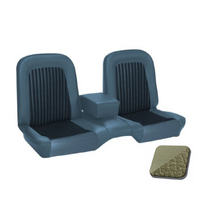 1968 Mustang Coupe Standard/Deluxe Upholstery Set w/ Bench Seat (Full Set) Ivy Gold