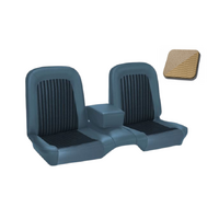 1968 Mustang Coupe Shelby/Deluxe Upholstery Set w/ Bench Seat (Full Set) Parchment