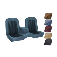 1968 Mustang Coupe Shelby/Deluxe Upholstery Set w/ Bench Seat (Full Set)