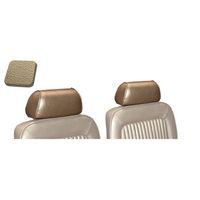 1969 Mustang Headrest Cover Upholstery (1 Pair) Nugget Gold