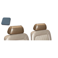 1969 Mustang Headrest Cover Upholstery (1 Pair) Light Blue