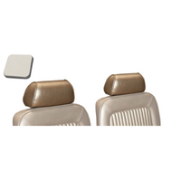 1969 Mustang Headrest Cover Upholstery (1 Pair) White