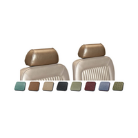 1968 Mustang Sport Seat Deluxe Headrest Cover Upholstery (1 Pair)