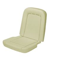 1967 Mustang Standard Pony Seat Foam Cushion Set w/ listing wires