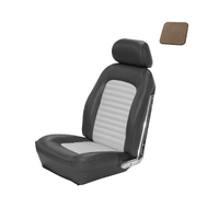 1964.5-66 Mustang Standard Sports Seat Upholstery Set w/ Bucket Seats (Front Only) Palomino