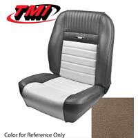 1964.5-64 Mustang Deluxe Pony Sport Seat Upholstery Set w/ Bucket Seat (Front Only) Palomino