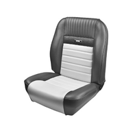 1964.5-64 Mustang Deluxe Pony Sport Seat Upholstery Set w/ Bucket Seat (Front Only)