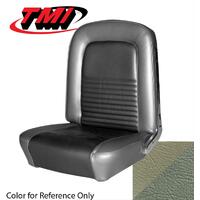 1967 Mustang Standard Sport Seat Upholstery Set w/ Bucket Seats (Front Only) Ivy Gold