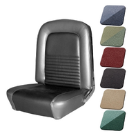 1967 Mustang Standard Sport Seat Upholstery Set w/ Bucket Seats (Front Only)