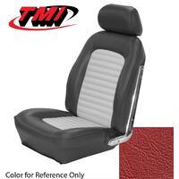 1964.5-66 Mustang Coupe Sport Seat Standard Upholstery w/ Bucket Seats (Full Set) Red