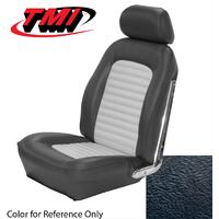 1964.5-66 Mustang Coupe Sport Seat Standard Upholstery w/ Bucket Seats (Full Set) Black