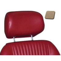 1964.5-67 Mustang Headrest Kit for TMI Sports Seat (1 Pair) 1967 Parchment