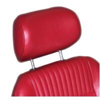 1964.5-67 Mustang Headrest Kit for TMI Standard or Deluxe Seat (1 Pair) Red