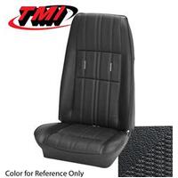 1971-73 Mustang Convertible Deluxe Upholstery Set (Full Set) Black