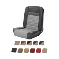 1964.5-66 Mustang Convertible Deluxe Pony Upholstery Set w/ Bucket Seats (Full Set)