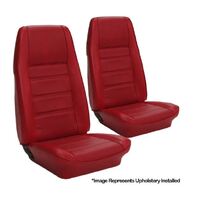 1971-73 Mustang Convertible Standard Upholstery Set (Rear Only) Vermillion