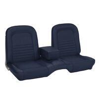 1967 Mustang Convertible Standard Upholstery Set w/ Bench Seat (Full Set) Blue